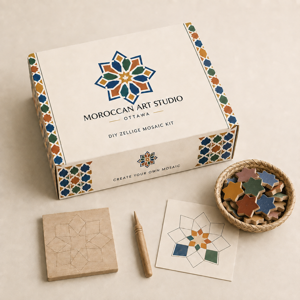 DIY Home Kit Moroccan Mozaic